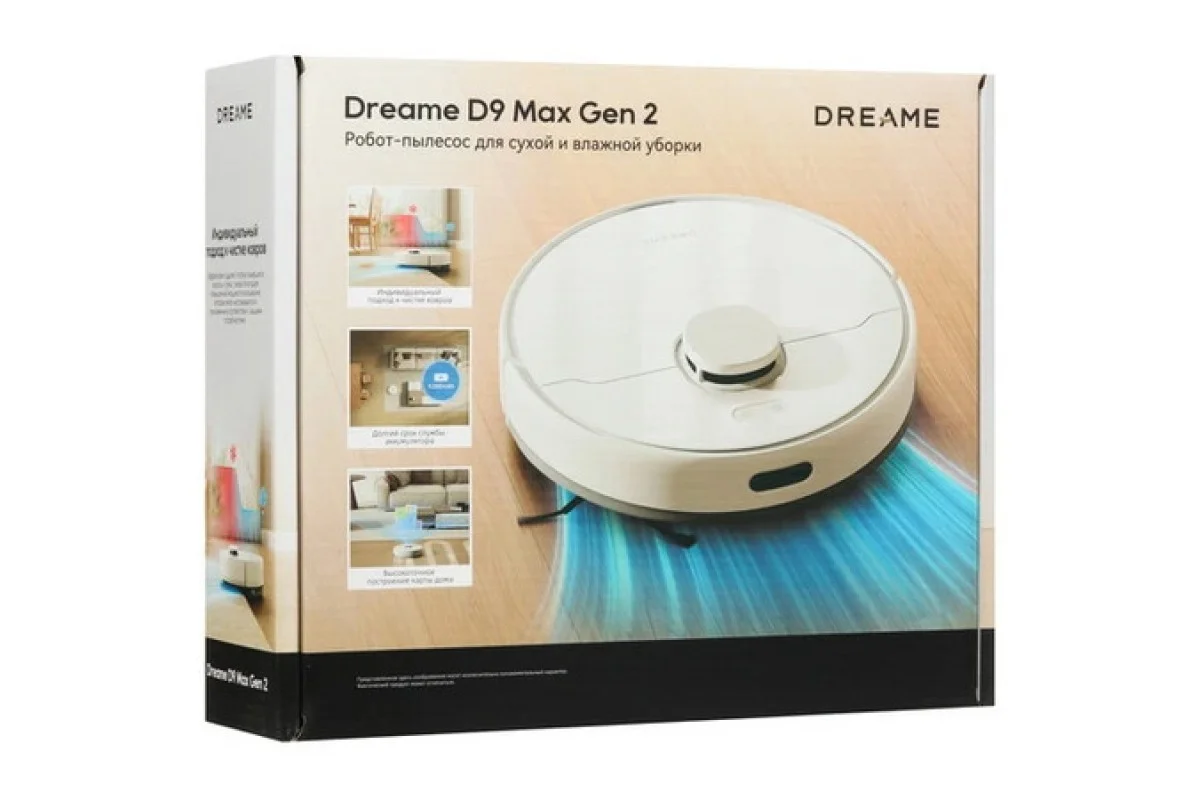 Робот-пылесос Dreame Bot D9 Max Gen2 белый RU