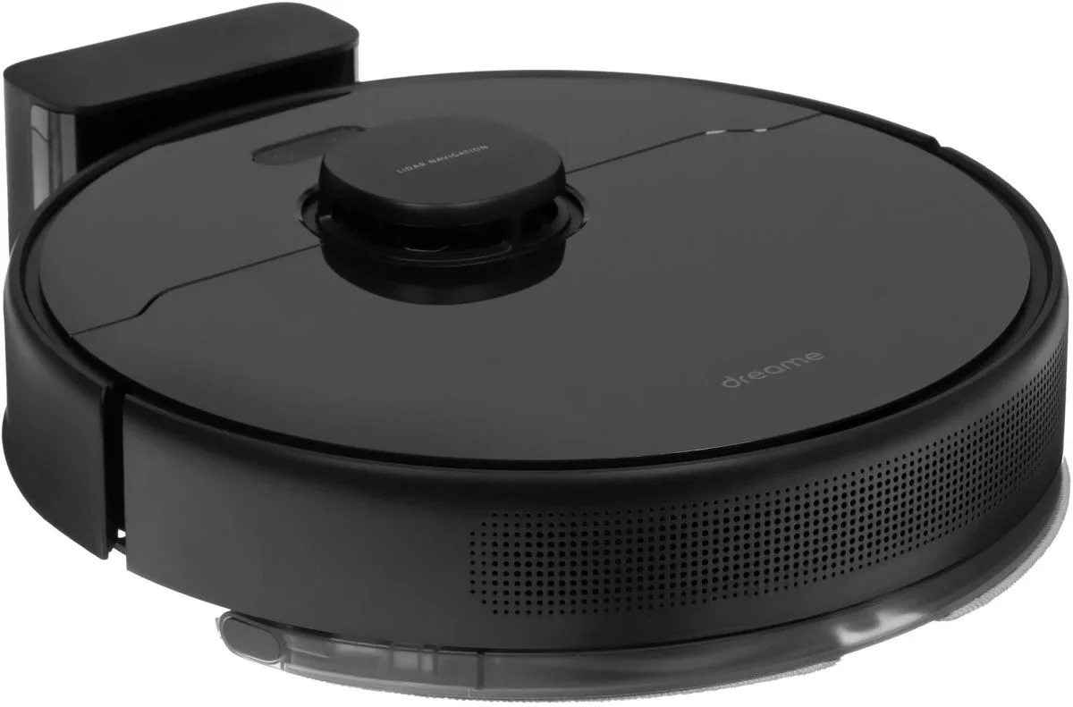 Робот-пылесос Dreame RLD33GA Vacuum and Mop D9 Max черный, 46 Вт, 5200 мА·ч Li-Ion, уборка сухая/влажная, пылесборник контейнер 0.5
