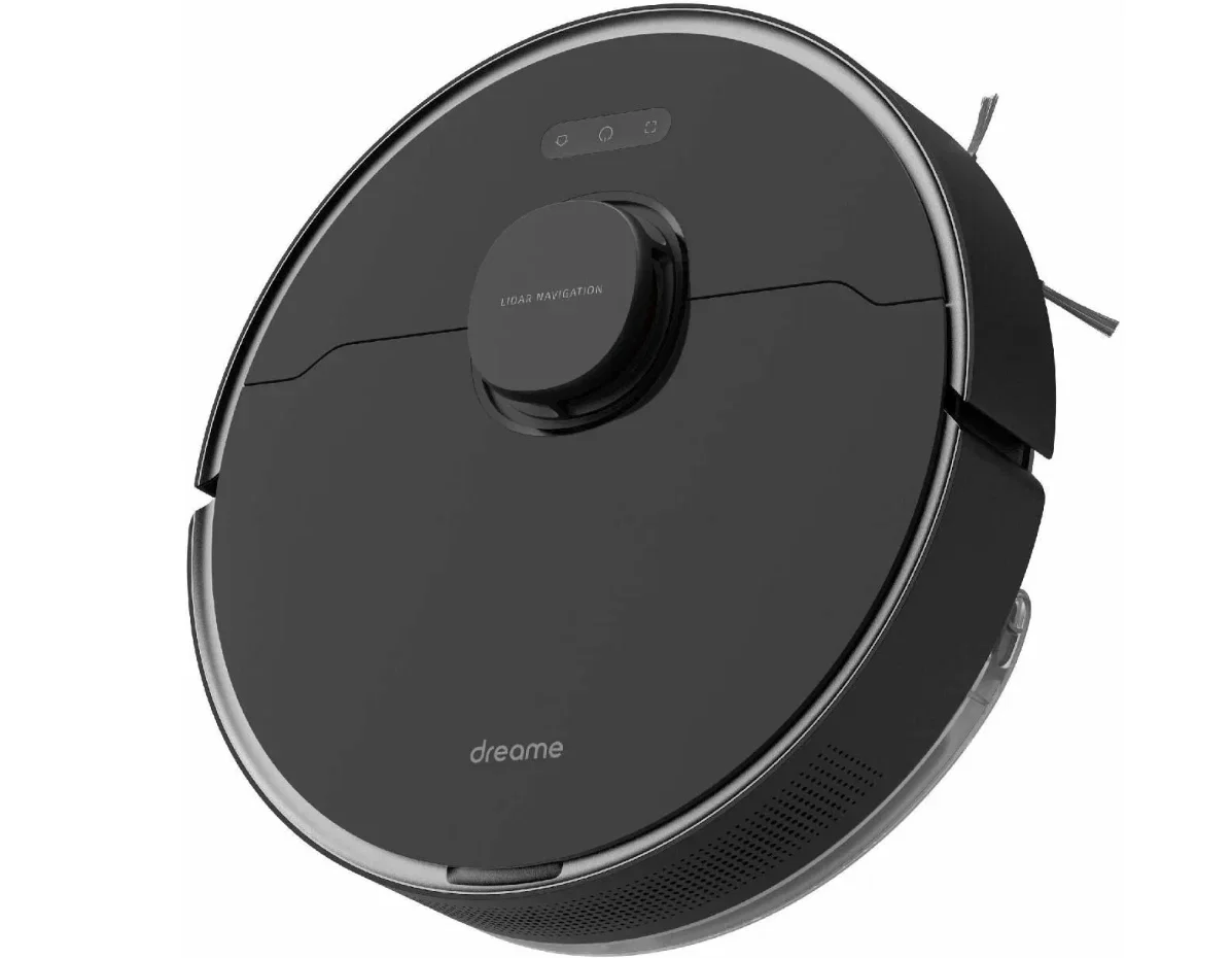 Робот-пылесос Dreame RLS6A D10S Pro черный, 46 Вт, 5200 мА·ч Li-Ion, уборка сухая/влажная, пылесборник контейнер 0.57 л