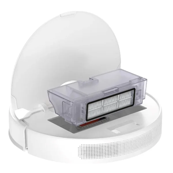 Робот-пылесос DreameBot Robot Vacuum and Mop D9 Plus белый, 3200 мА*ч Li-Ion, уборка влажная/сухая, пылесборник контейнер 0.4 л