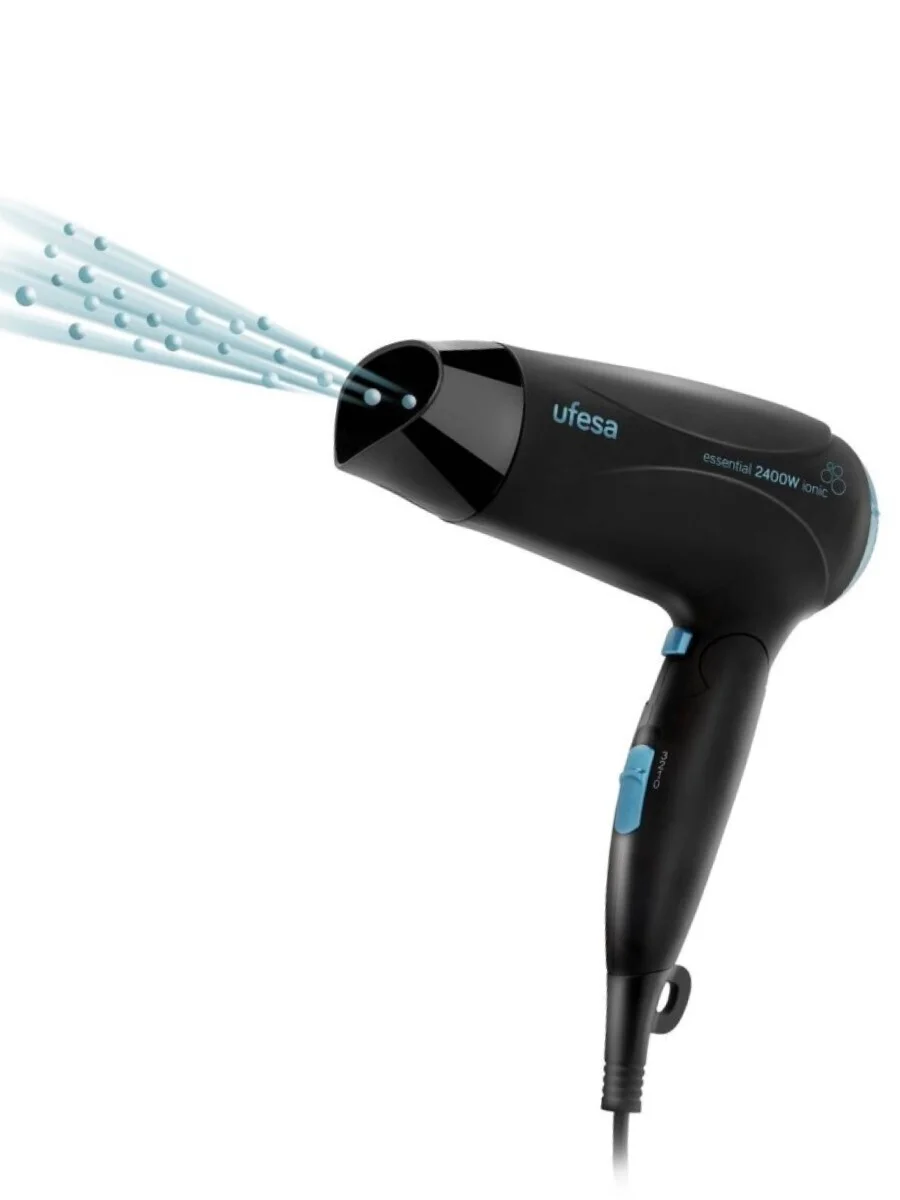 Фен Ufesa Ionic Hair dryer 2400W SC8310 (60304472) голубой/черный