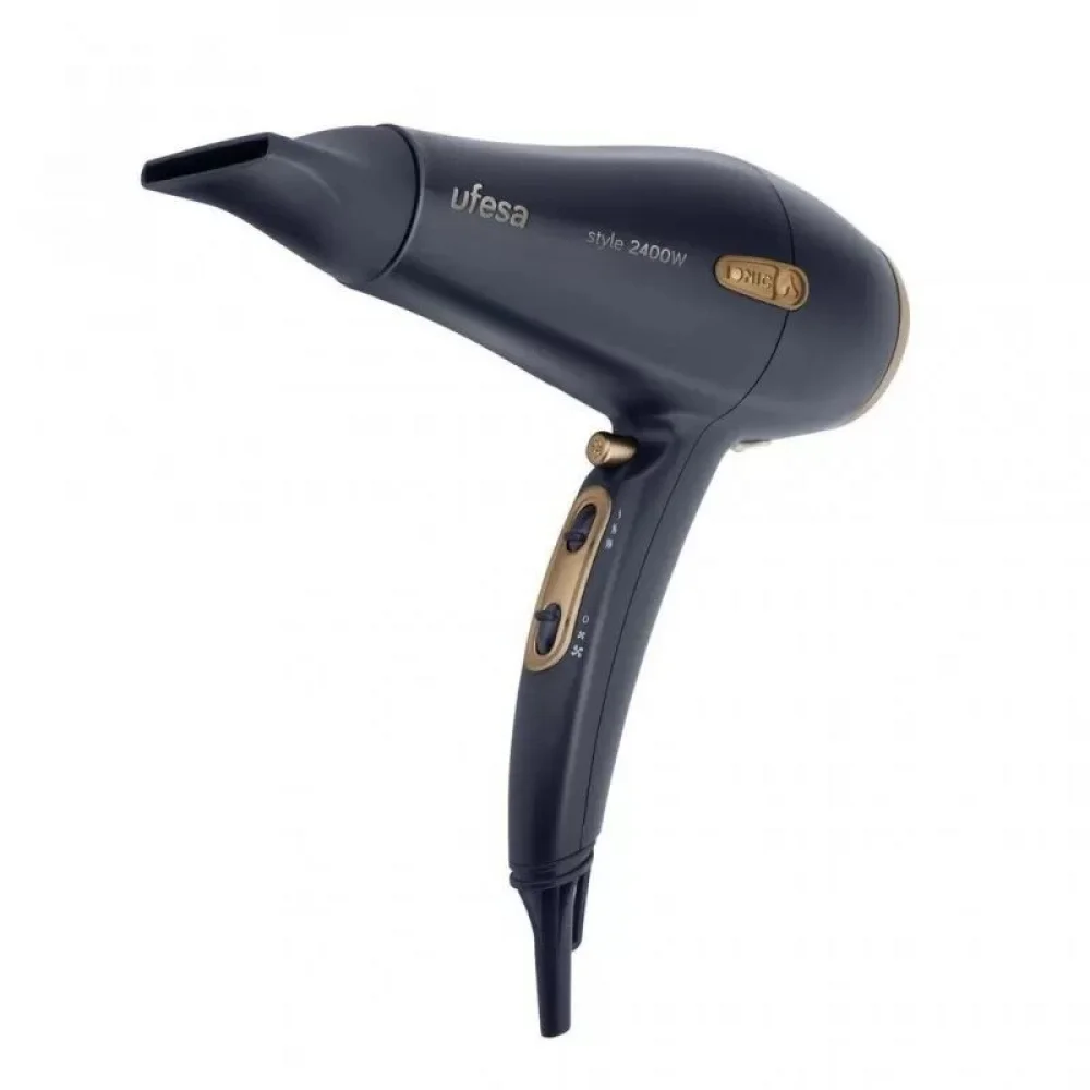 Фен Ufesa SC8460 Style Ionic (60304769) золотистый/синий