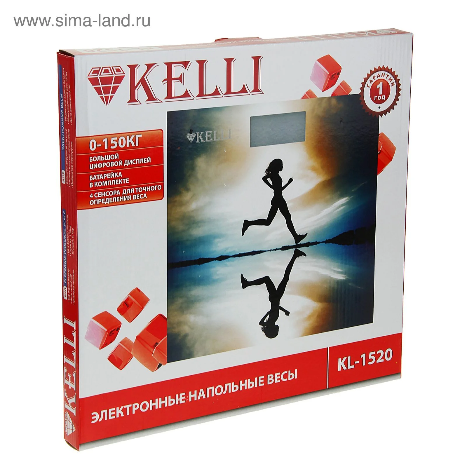 Весы напольные Kelli KL-1520