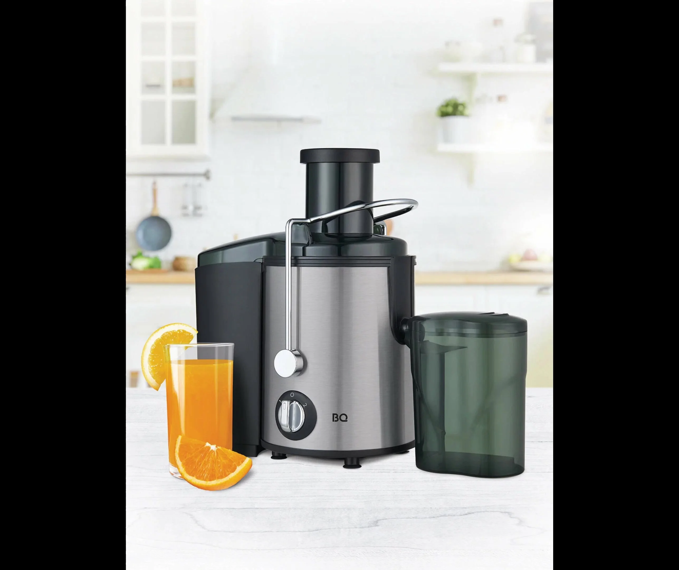 Соковыжималка BQ J1000 Steel-black
