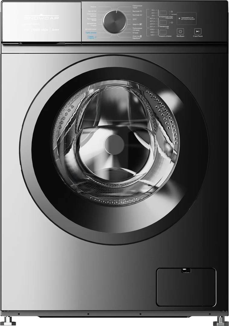 Стиральная машина SNOWCAP WM6807 SLIM S серый.7кг.INVERTER мотор1200об/мин пар16прогр.85х60х44