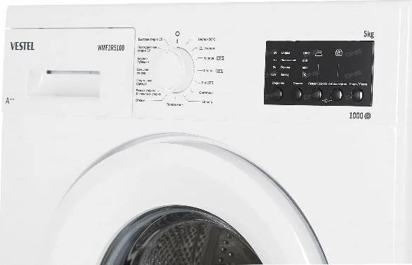 Стиральная машина VESTEL Bojena WMB 5100 T1PRWH белая,5кг,1000об,с диспл(кноп.управ),59.7x84.5x41.6