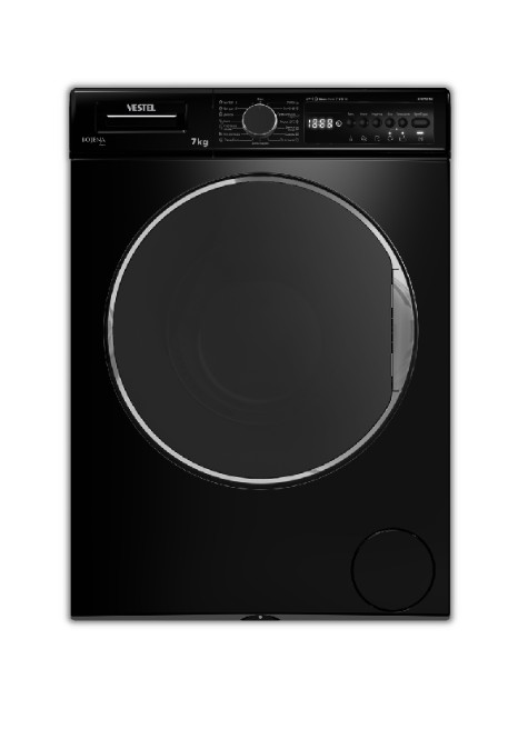 Стиральная машина VESTEL Bojena WMS 7120 T2B черная,7кг,1200об,