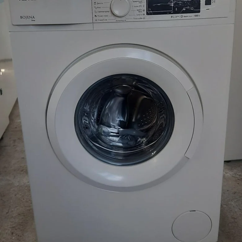 Стиральная машина VESTEL WMS8100T1C бежевый (пар) 8кг, 1000об/мин, 59.7*84,5*58,2