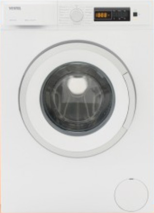 Стиральная машина VESTEL WMS8100T1W белый (пар) дисплей 8кг, 1000об/мин, 59,7х52,7х84,5 см