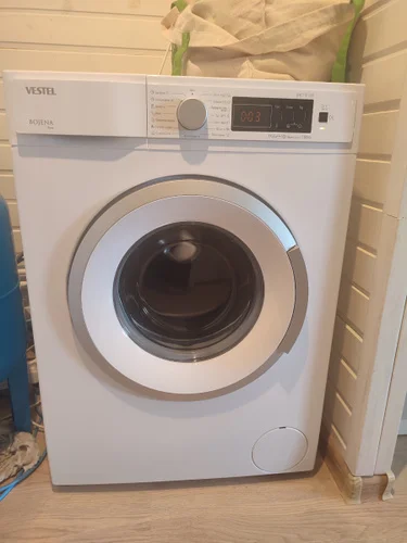 Стиральная машина VESTEL WMT1R7120SC бежевый (пар) 7 кг, 1200об/мин 59.70х49.70х84.50 см