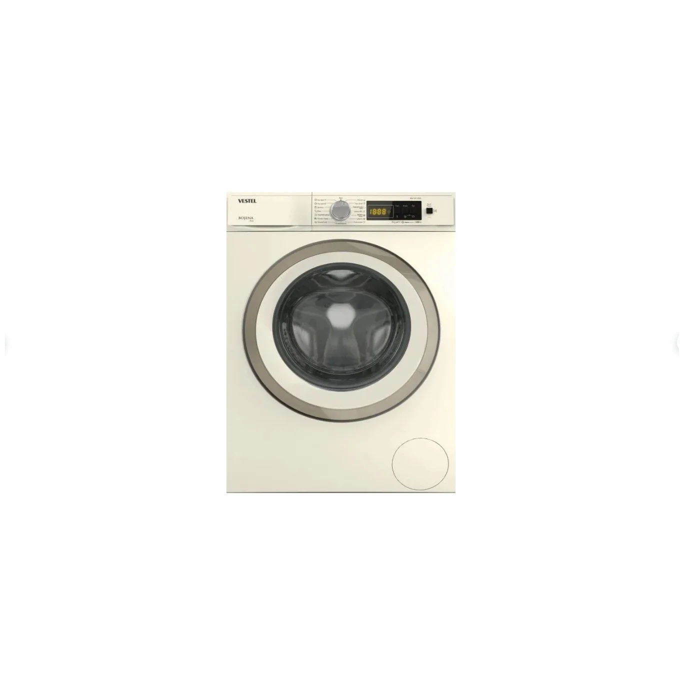 Стиральная машина VESTEL WMT1R7120SP бежевый (пар) 7кг,1200 об/мин, 59.70х52.70х84.50 см
