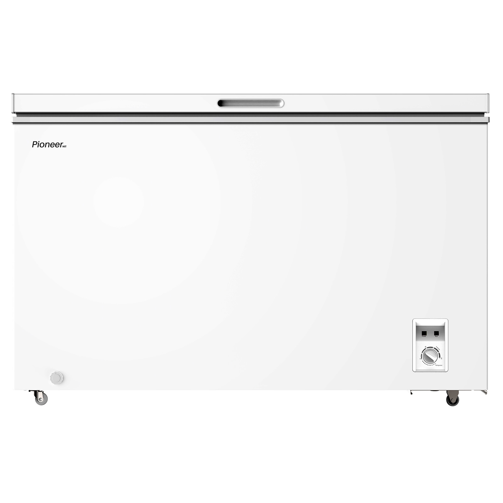Морозильный ларь Pioneer FR-380, белый, 380л, 127x68,5x84, 80Вт, завод Midea — фото 1