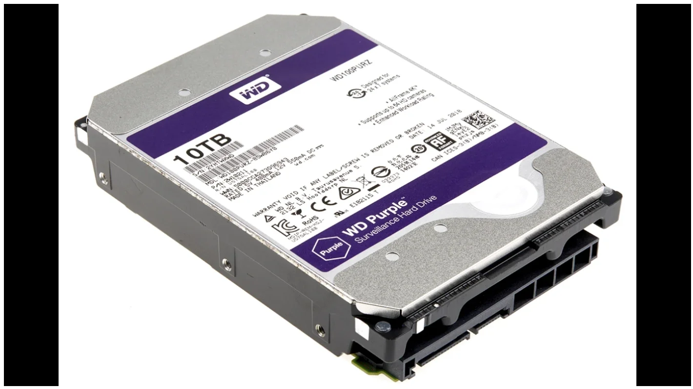 Жесткий диск WD SATA-III 12TB WD121PURP Surveillance Purple Pro (7200rpm) 256Mb 3.5"