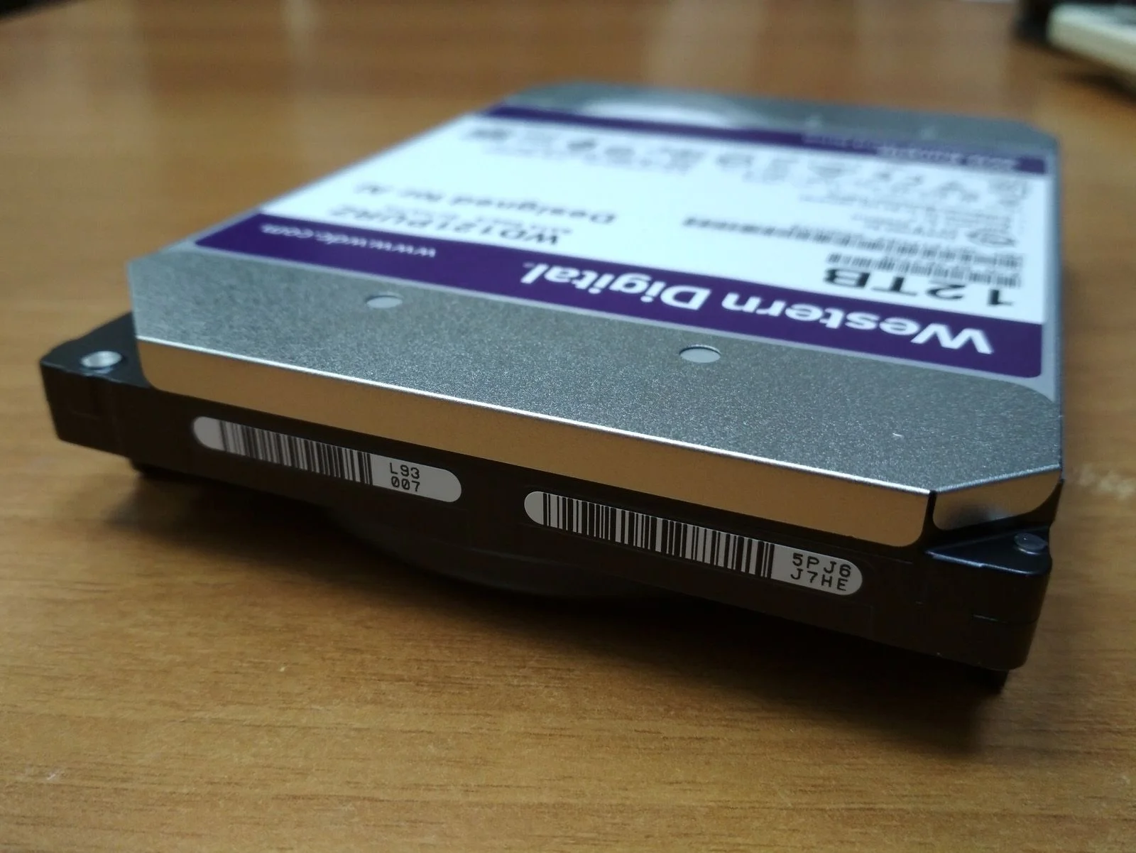 Жесткий диск WD SATA-III 12TB WD121PURP Surveillance Purple Pro (7200rpm) 256Mb 3.5"