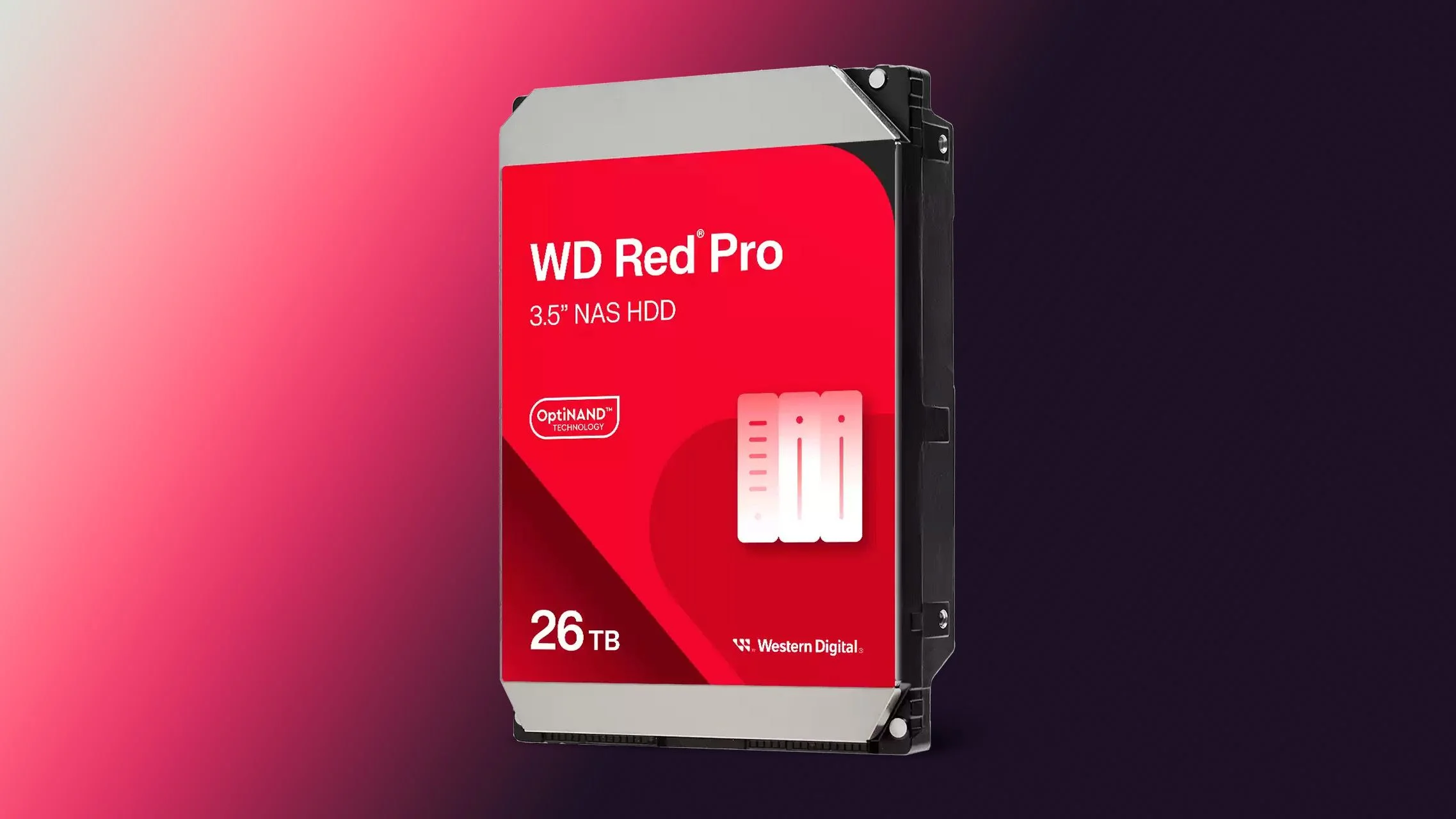 Жесткий диск WD SATA-III 26TB WD260KFGX NAS Red Pro (7200rpm) 512Mb 3.5"