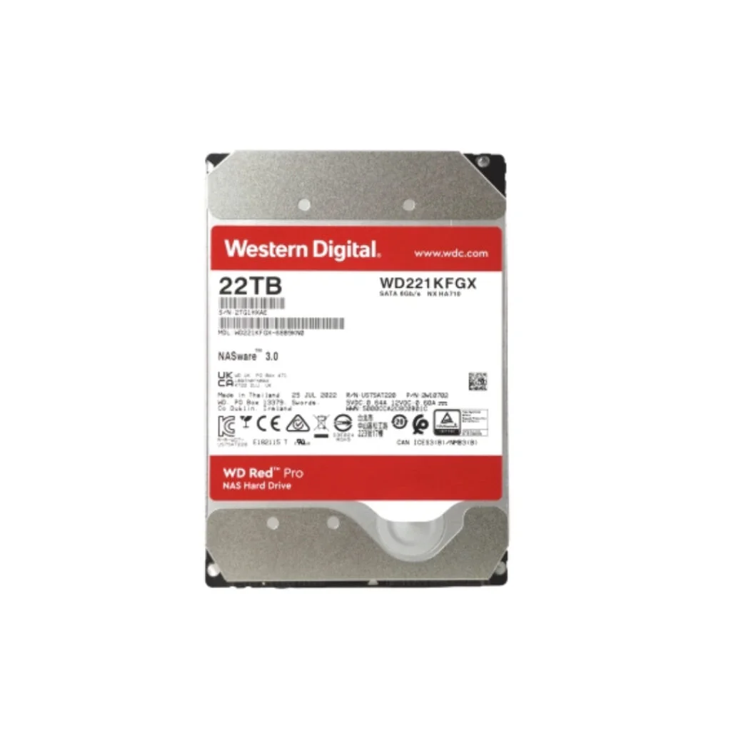 Жесткий диск WD SATA-III 26TB WD260KFGX NAS Red Pro (7200rpm) 512Mb 3.5"