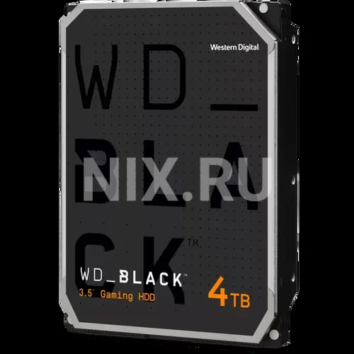Жесткий диск WD SATA-III 4TB WD4006FZBX Desktop Black (7200rpm) 256Mb 3.5"