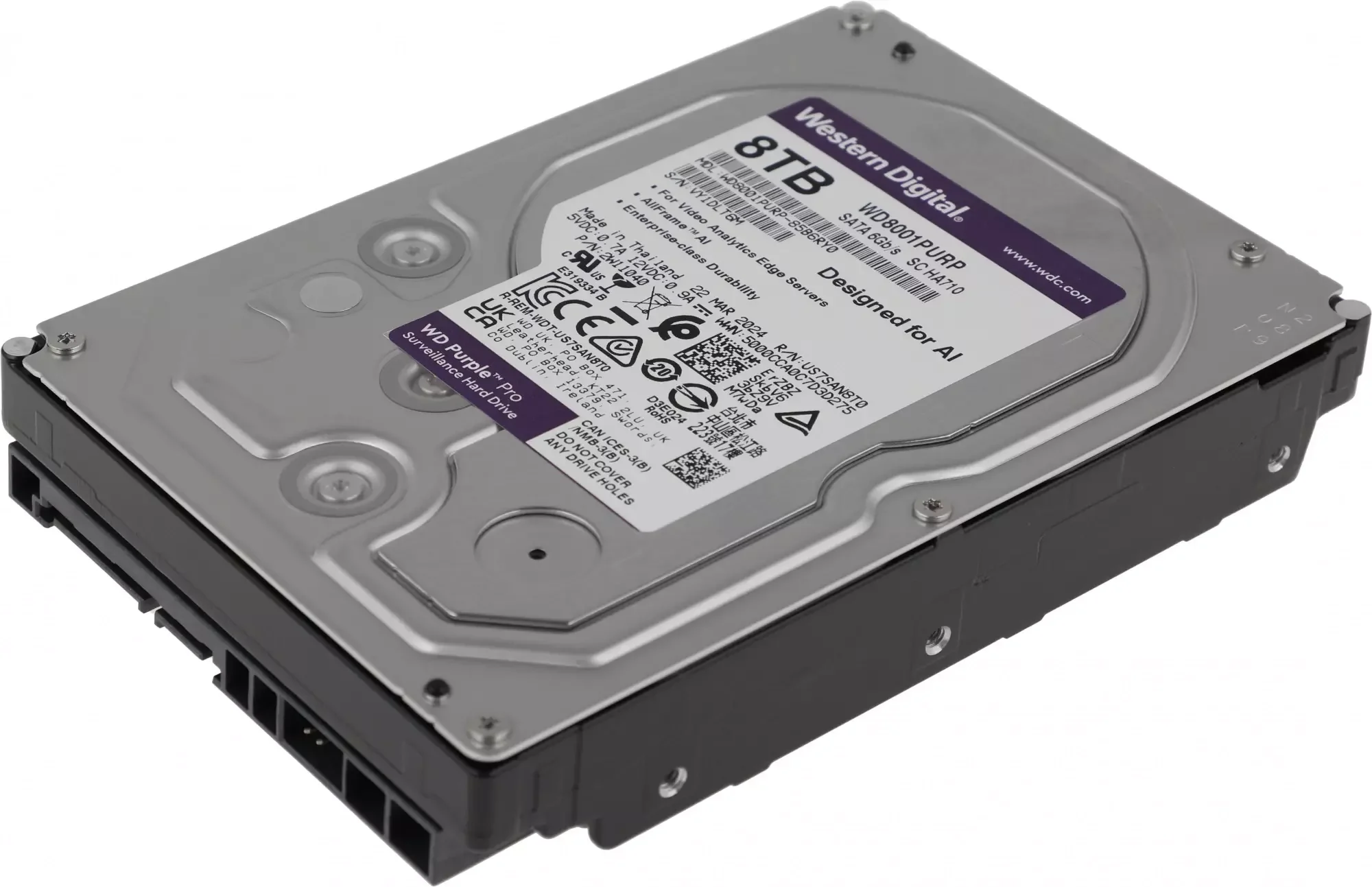 Жесткий диск WD SATA-III 4TB WD4006FZBX Desktop Black (7200rpm) 256Mb 3.5"