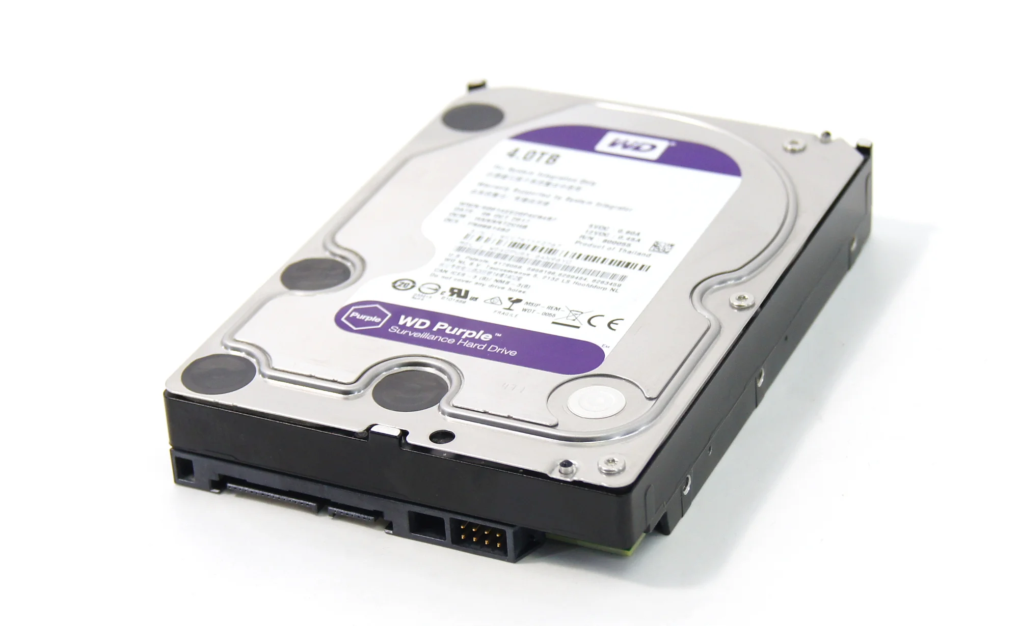 Жесткий диск WD SATA-III 4TB WD44PURZ Surveillance Purple (5400rpm) 128Mb 3.5"
