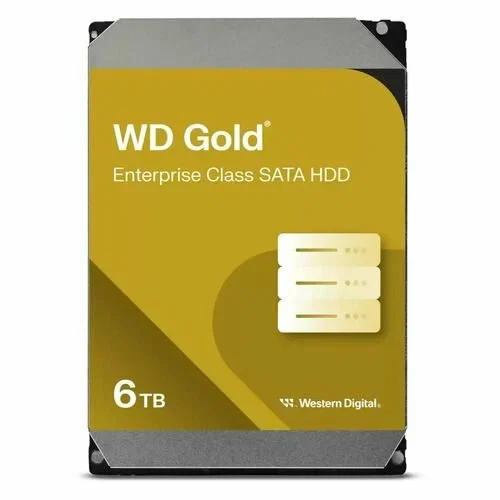 Жесткий диск WD SATA-III 6TB WD6004FRYZ Server Gold 512E (7200rpm) 256Mb 3.5"
