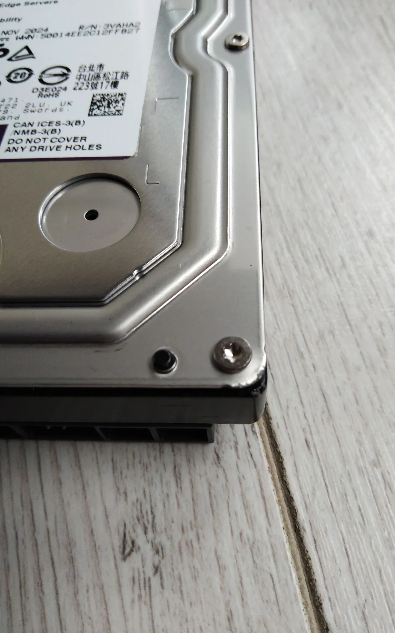 Жесткий диск WD SATA-III 8TB WD8002PURP Surveillance Purple Pro (7200rpm) 256Mb 3.5"