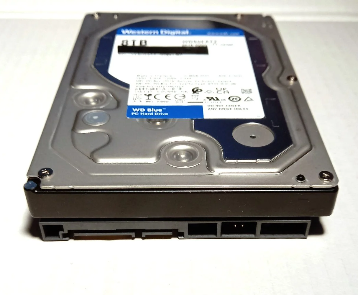 Жесткий диск WD SATA-III 8TB WD80EAAZ Desktop Blue (5640rpm) 256Mb 3.5"