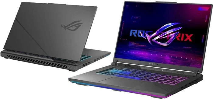Ноутбук Asus ROG Strix G16 G614PP-WH94 Ryzen 9 8940HX 16Gb SSD1Tb NVIDIA GeForce RTX 5070 8Gb 16" IPS FHD+ (2560x1600) Windows 11 Multi Language grey