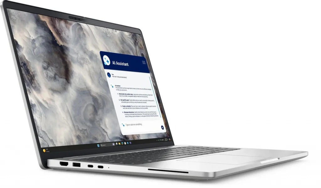 Ноутбук Dell Pro 14 Plus Core Ultra 5 235U 16Gb SSD512Gb Intel Graphics 14" IPS FHD+ (1920x1200) Linux grey WiFi BT Cam (PRO14PL-5653)