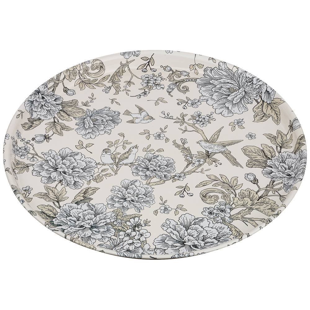 ARTI-M ПОДНОС СЕРВИРОВОЧНЫЙ AGNESS "ROYAL GARDEN" 33*2,1 СМ