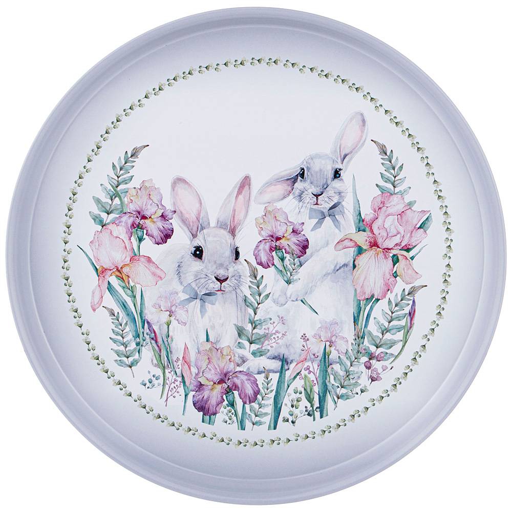 ARTI-M ПОДНОС СЕРВИРОВОЧНЫЙ AGNESS "ИРИСЫ" 33*2,1 СМ