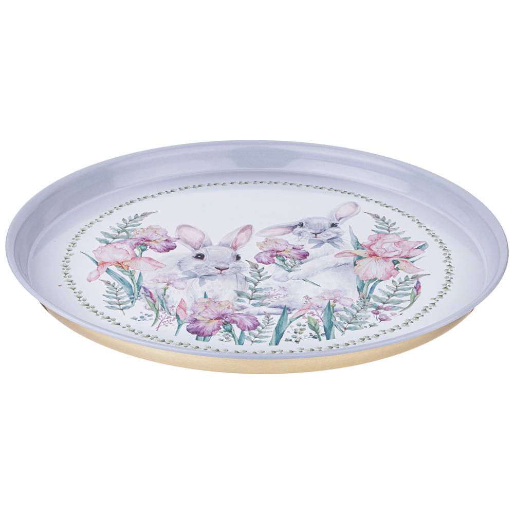 ARTI-M ПОДНОС СЕРВИРОВОЧНЫЙ AGNESS "ИРИСЫ" 33*2,1 СМ