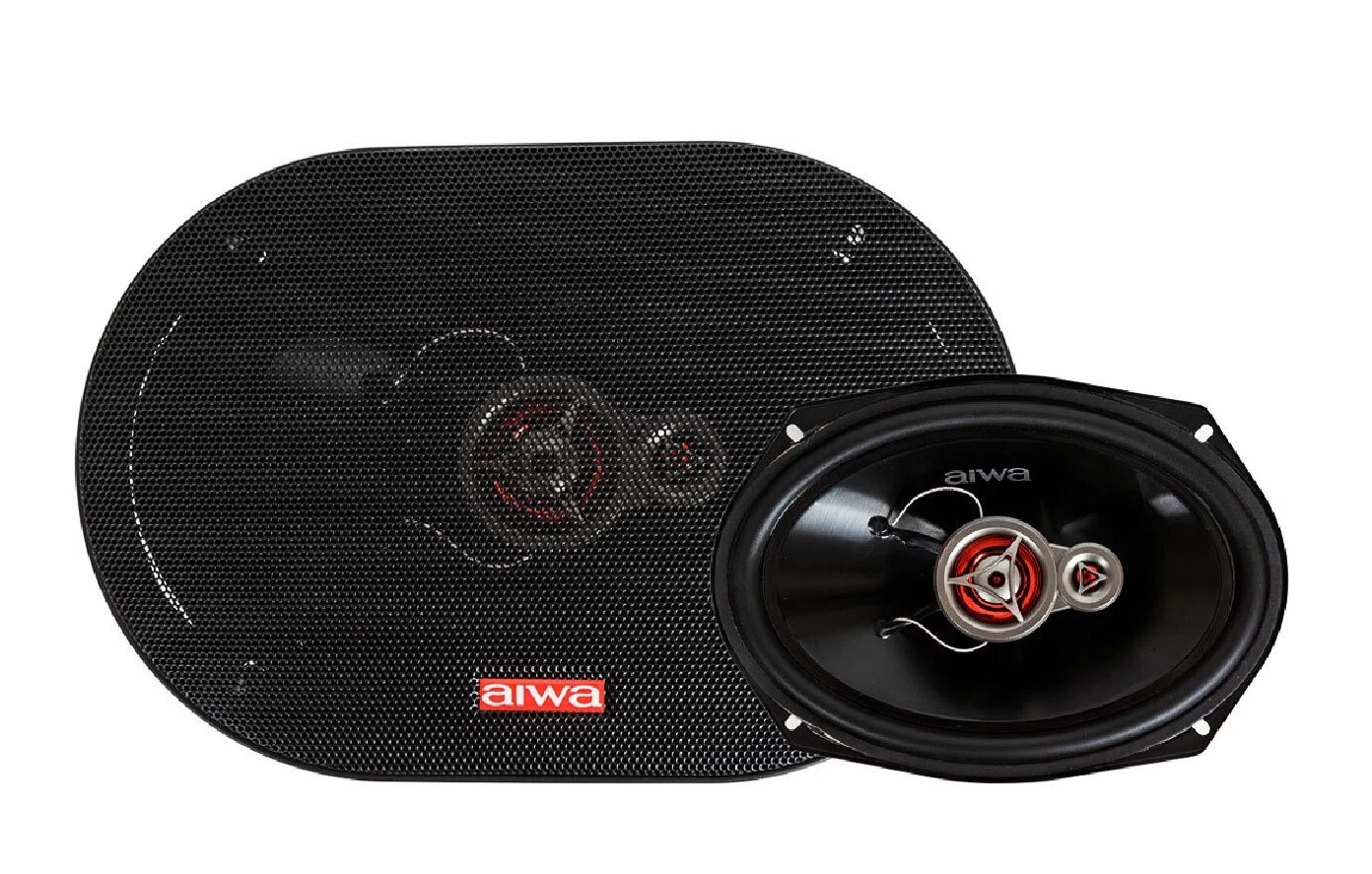 Автомобильная акустика AIWA ASM-6930 6"*9", 3-х полосная коаксиальная. 90/280 Вт.