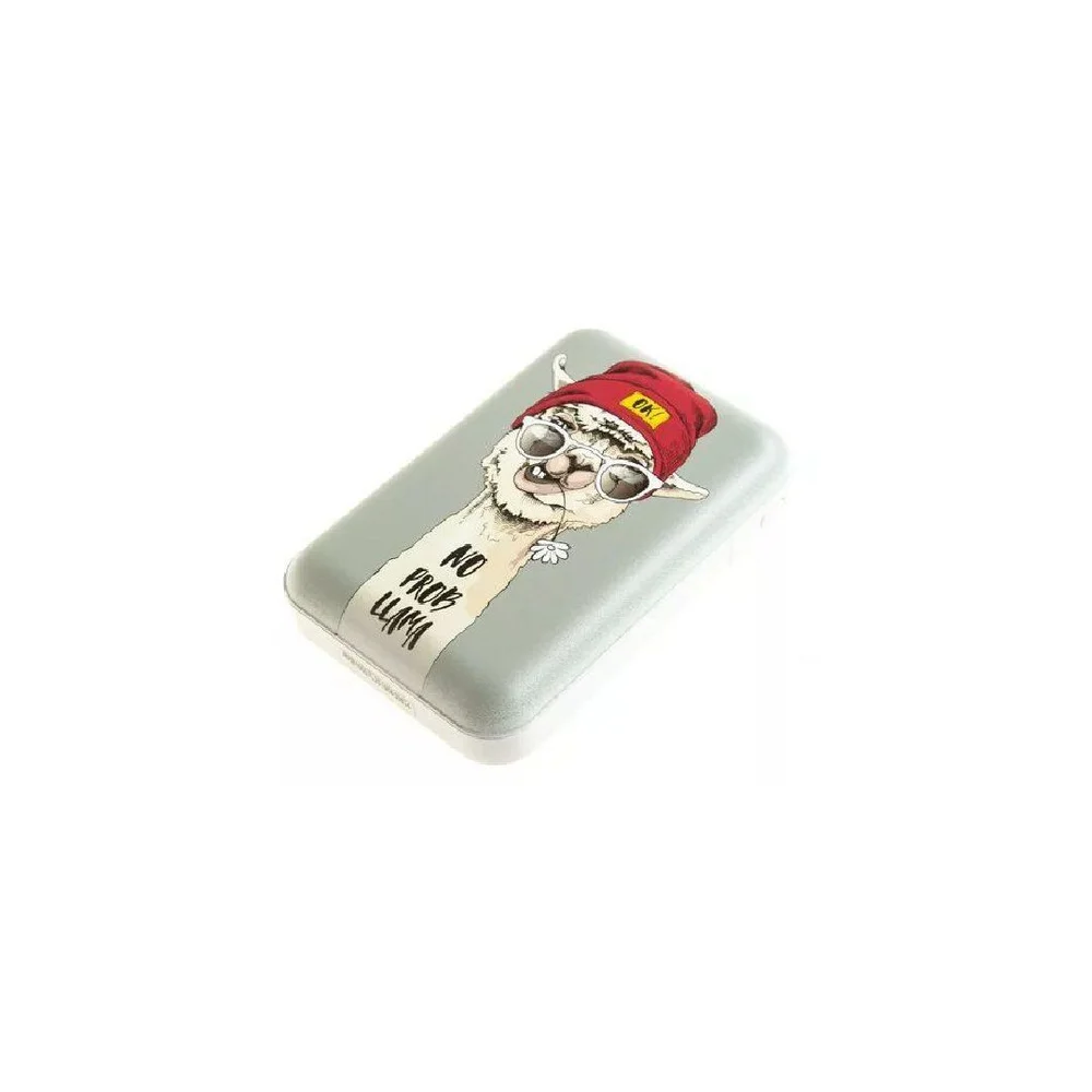 Внешний АКБ (Power bank) RITMIX RPB-10007 Bulldog (10000 мА, 2хUSB 2.1 А, софт-тач, принт Бульдог)