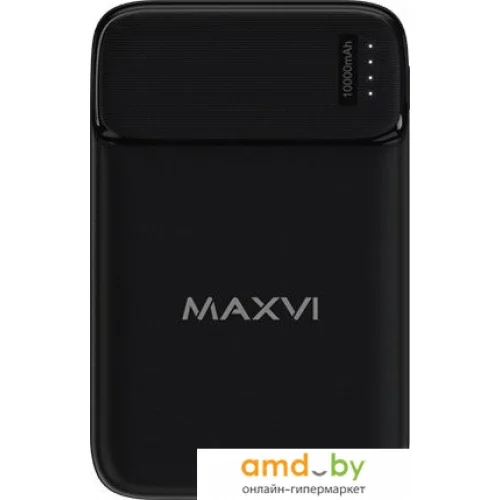 Внешний аккумулятор Maxvi PB10-08 10000 мАч, 2A, 2хUSB/Type-C/MicroUSB
