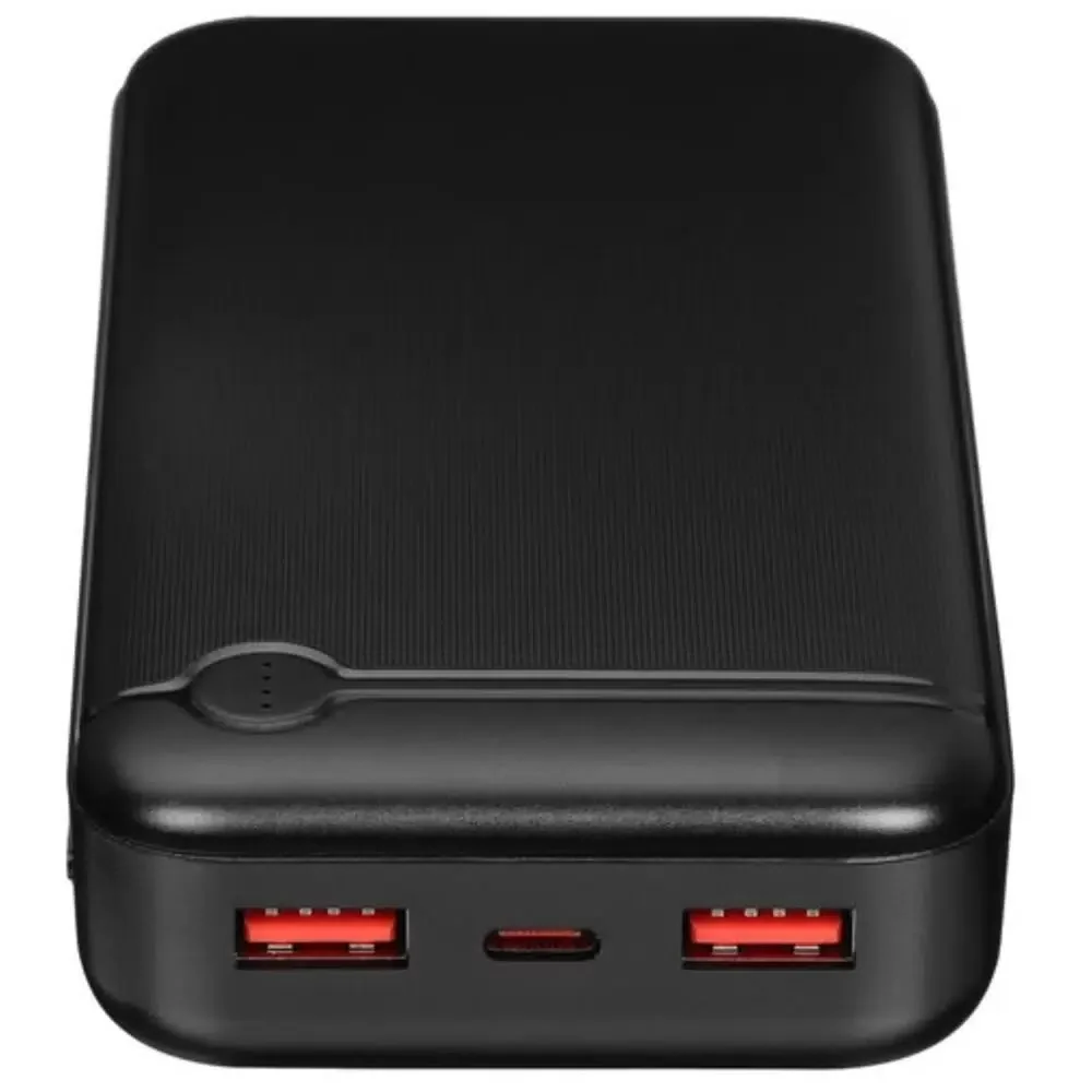 Внешний аккумулятор OLMIO P-10, 10000mAh, 20W, QuickCharge3.0/PowerDelivery, черный