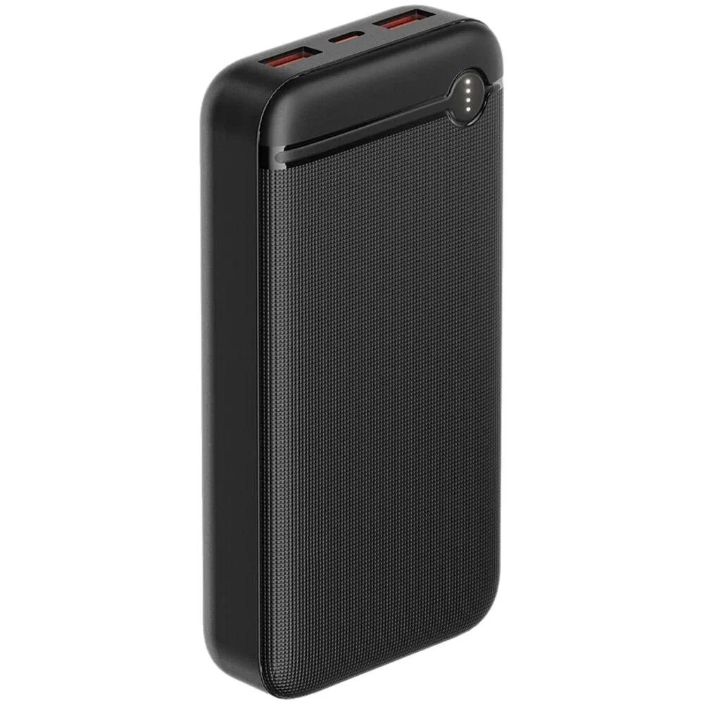 Внешний аккумулятор OLMIO P-10, 10000mAh, 20W, QuickCharge3.0/PowerDelivery, черный