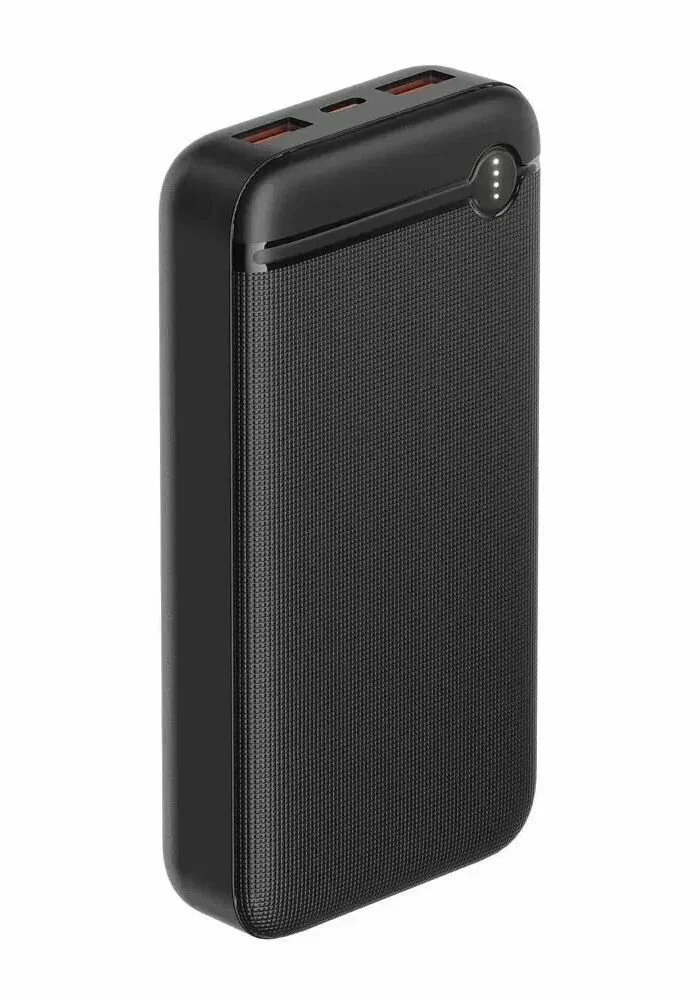 Внешний аккумулятор OLMIO P-20, 20000mAh, 20W, QuickCharge3.0/PowerDelivery, черный