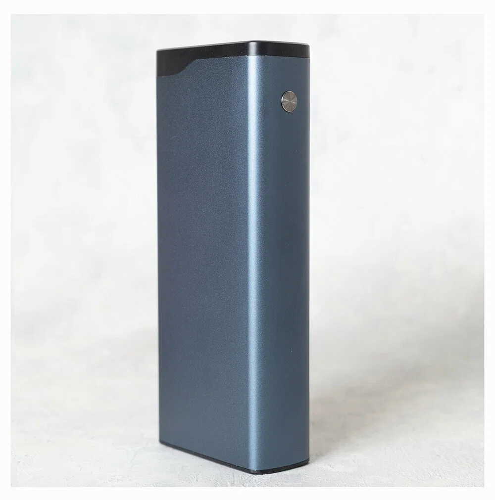 Внешний аккумулятор OLMIO QL-20, 20000mAh, 22.5W, QuickCharge3.0/PowerDelivery, LCD, голубой