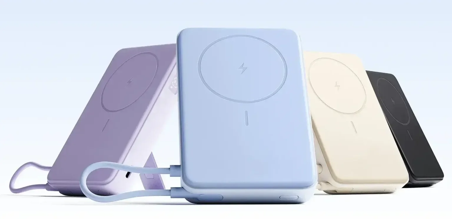 Внешний аккумулятор Xiaomi Magnetic Power Bank 10000 with Built-in Stand Gray (BHR08P9GL)
