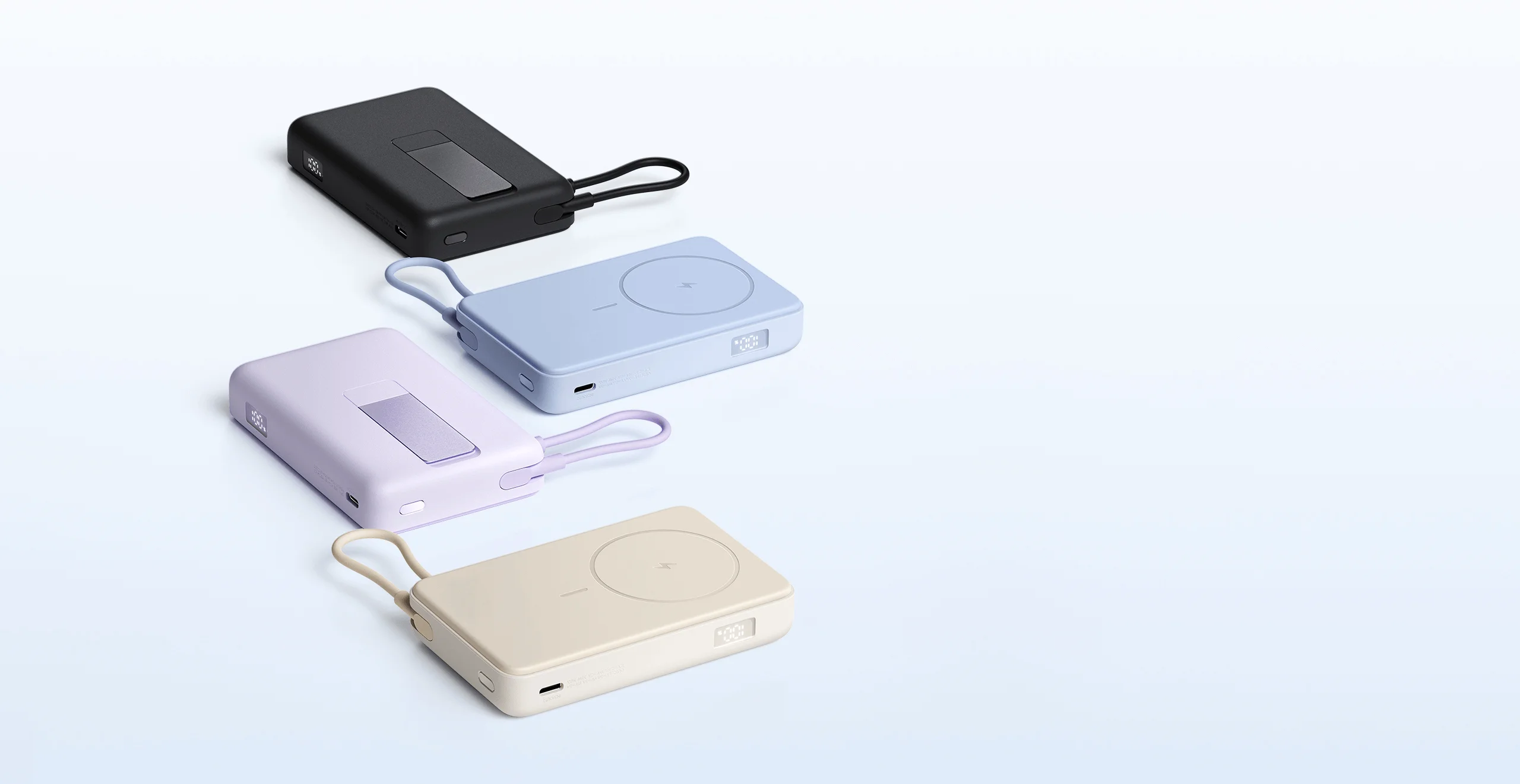Внешний аккумулятор Xiaomi Magnetic Power Bank 10000 with Built-in Stand Purple (BHR08PAGL)