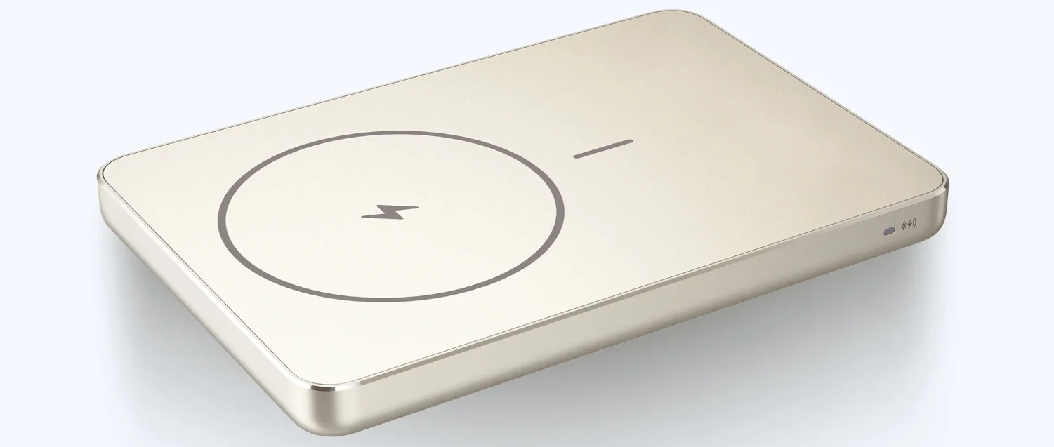 Внешний аккумулятор Xiaomi Super Slim Magnetic Power Bank 5000 Gold (BHR08PLGL)