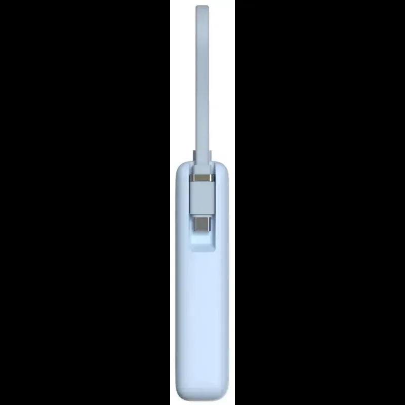 Внешний аккумулятор со встроенным кабелем Xiaomi 67W Power Bank 10000 (Integrated Cable) Ice Blue (BHR08NZGL)