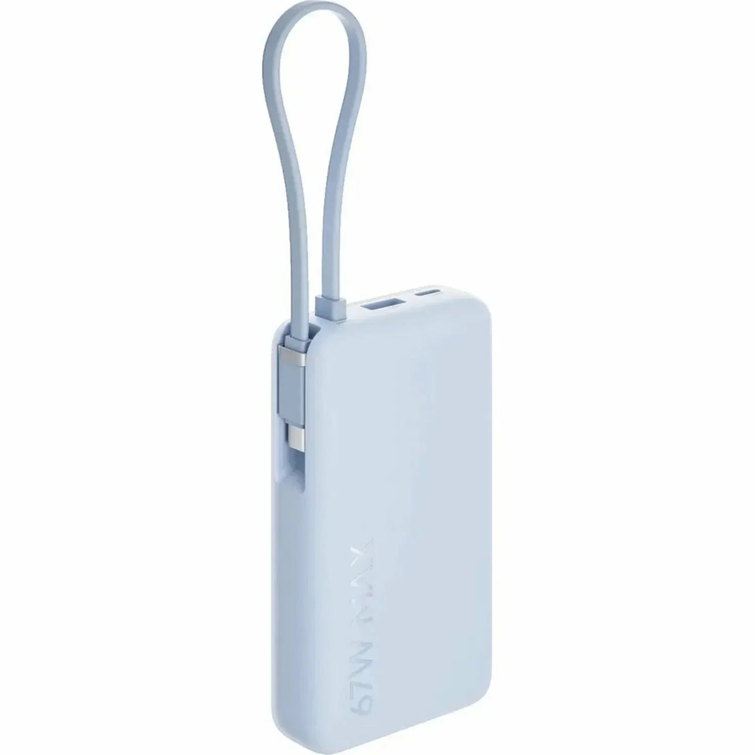 Внешний аккумулятор со встроенным кабелем Xiaomi 67W Power Bank 10000 (Integrated Cable) Ice Blue (BHR08NZGL)