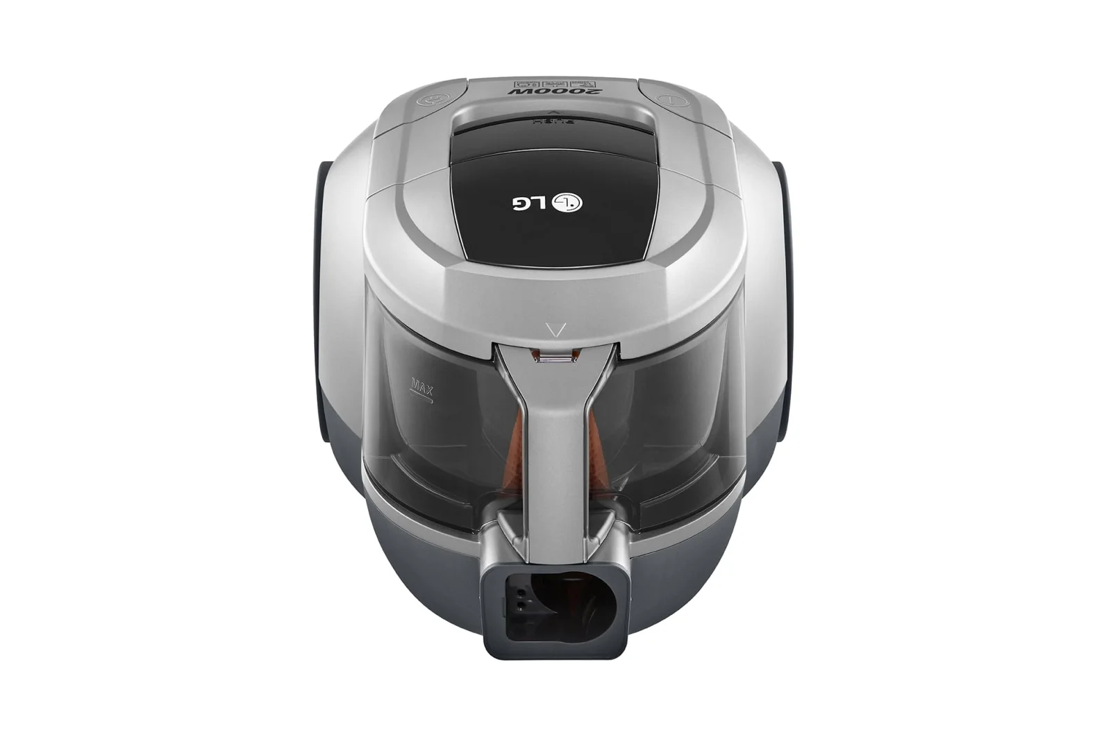 Пылесос без мешка LG VC5420NNTS серебристый (2000Вт, 1.3 л, 5,3м)