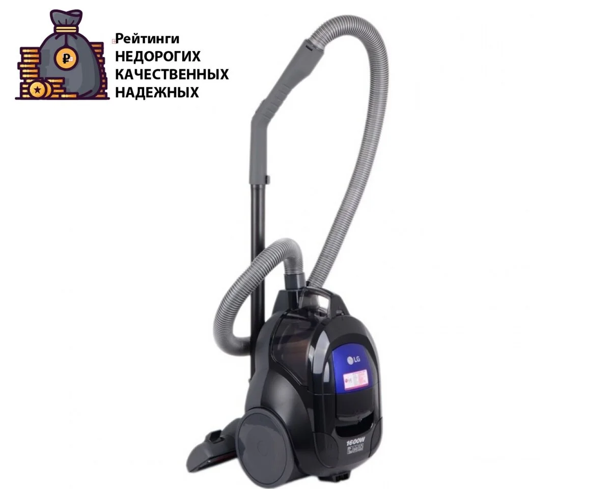 Пылесос без мешка LG VK69662N 1600Вт/350Вт контейнер 1,2л