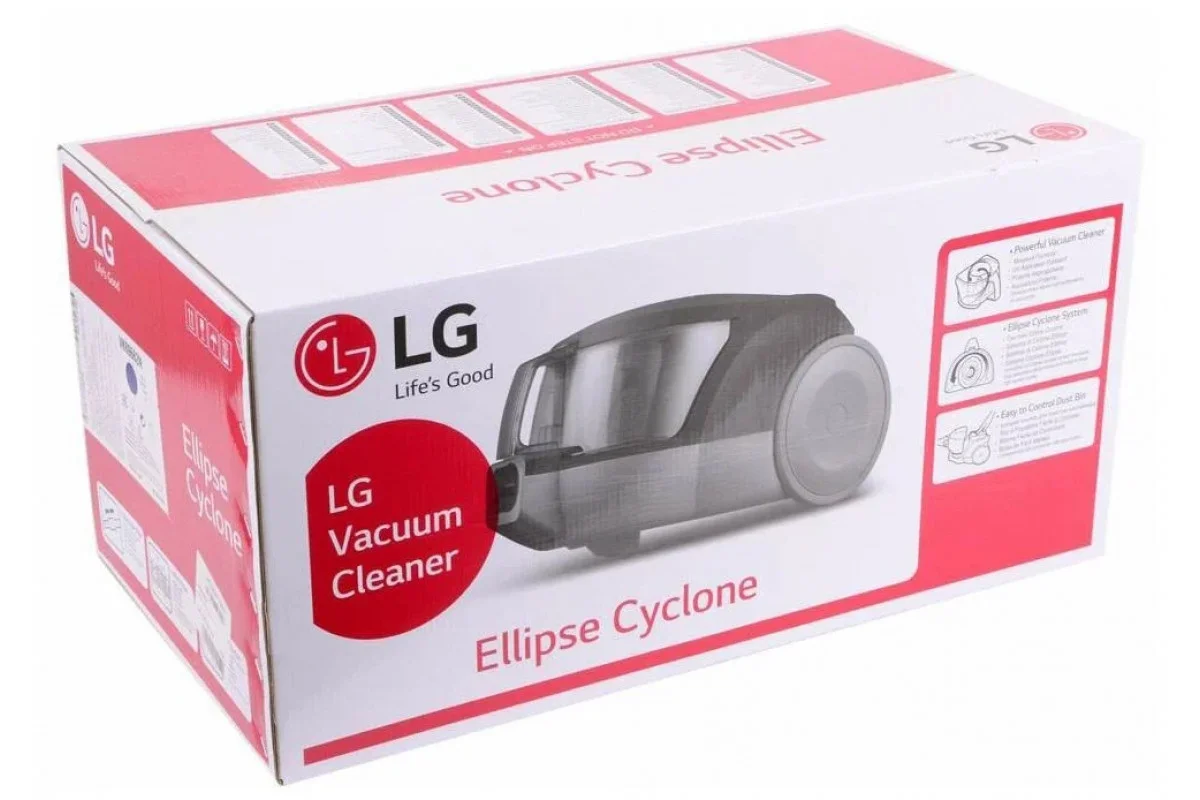 Пылесос без мешка LG VK69662N 1600Вт/350Вт контейнер 1,2л