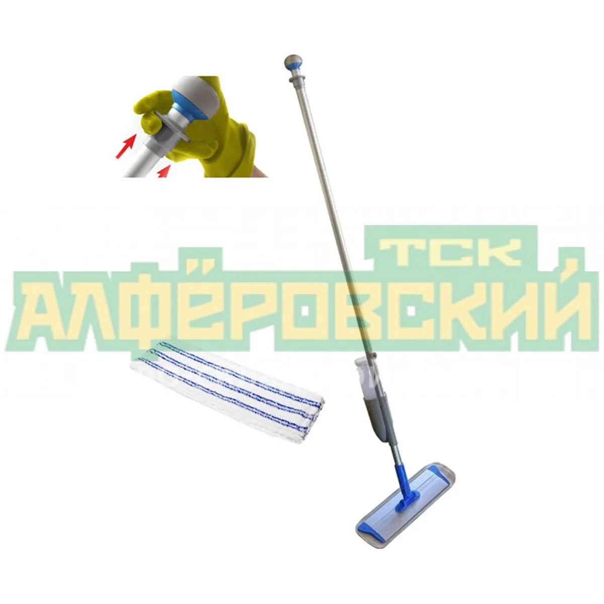 OMS Швабра с резервуаром для воды и моющего средства, арт Р2