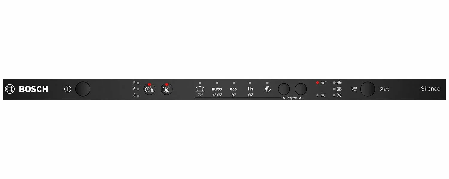 Встраиваемая посудомоечная машина Bosch SMV25AX06E, черный, 59.8 см, 12 компл., 48 дБ, класс A