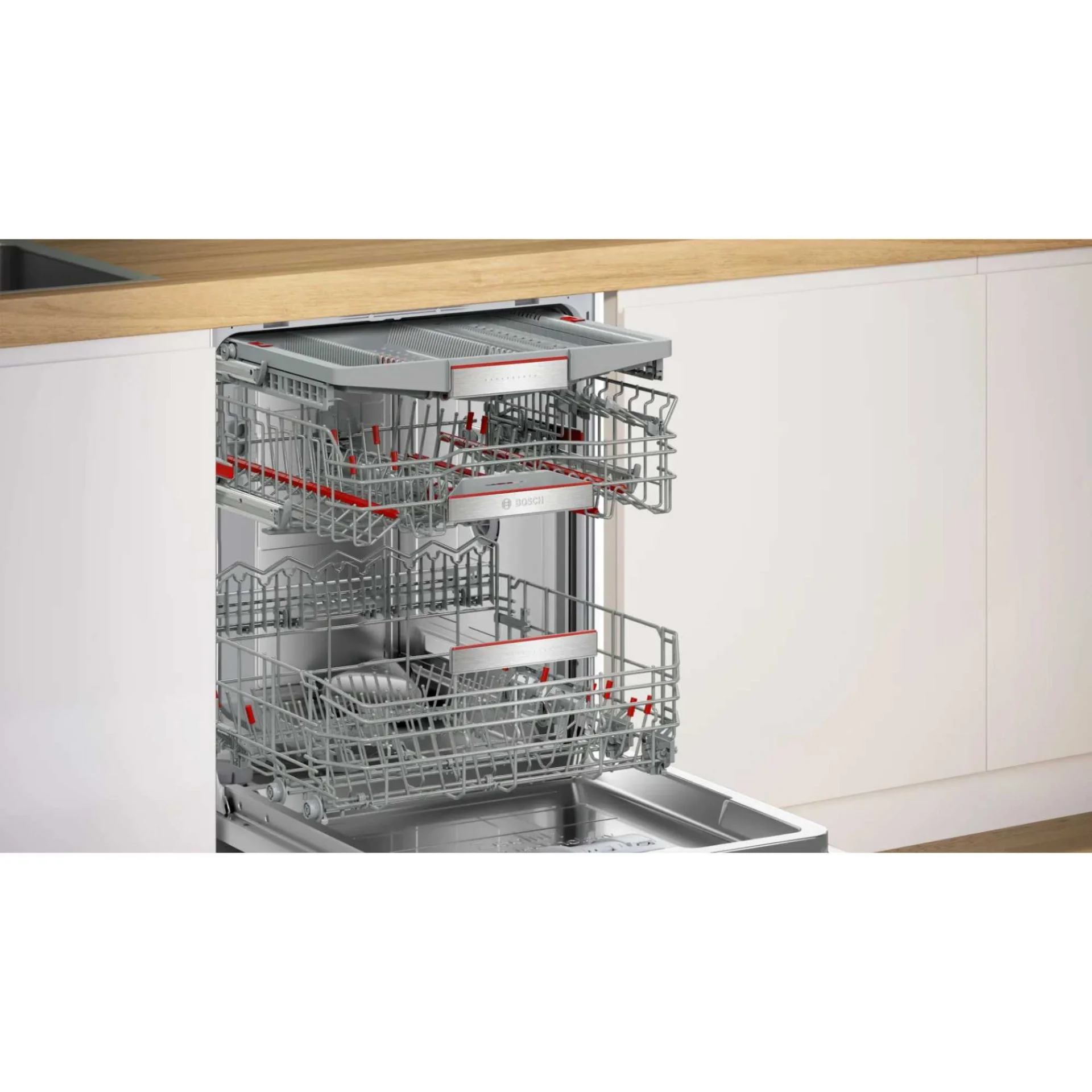 Встраиваемая посудомоечная машина Bosch SMV25AX06E, черный, 59.8 см, 12 компл., 48 дБ, класс A