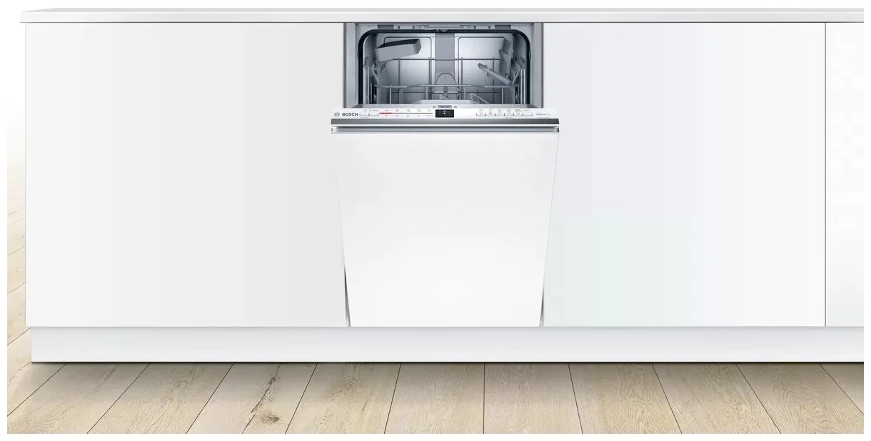 Встраиваемая посудомоечная машина Bosch SPV2IKX01Q 45см.,Home Connect, Класс A-А-A;5 прогр.:Экономичная, Интенсивная 70°, Quick L, Быстрое мытье 45°C,